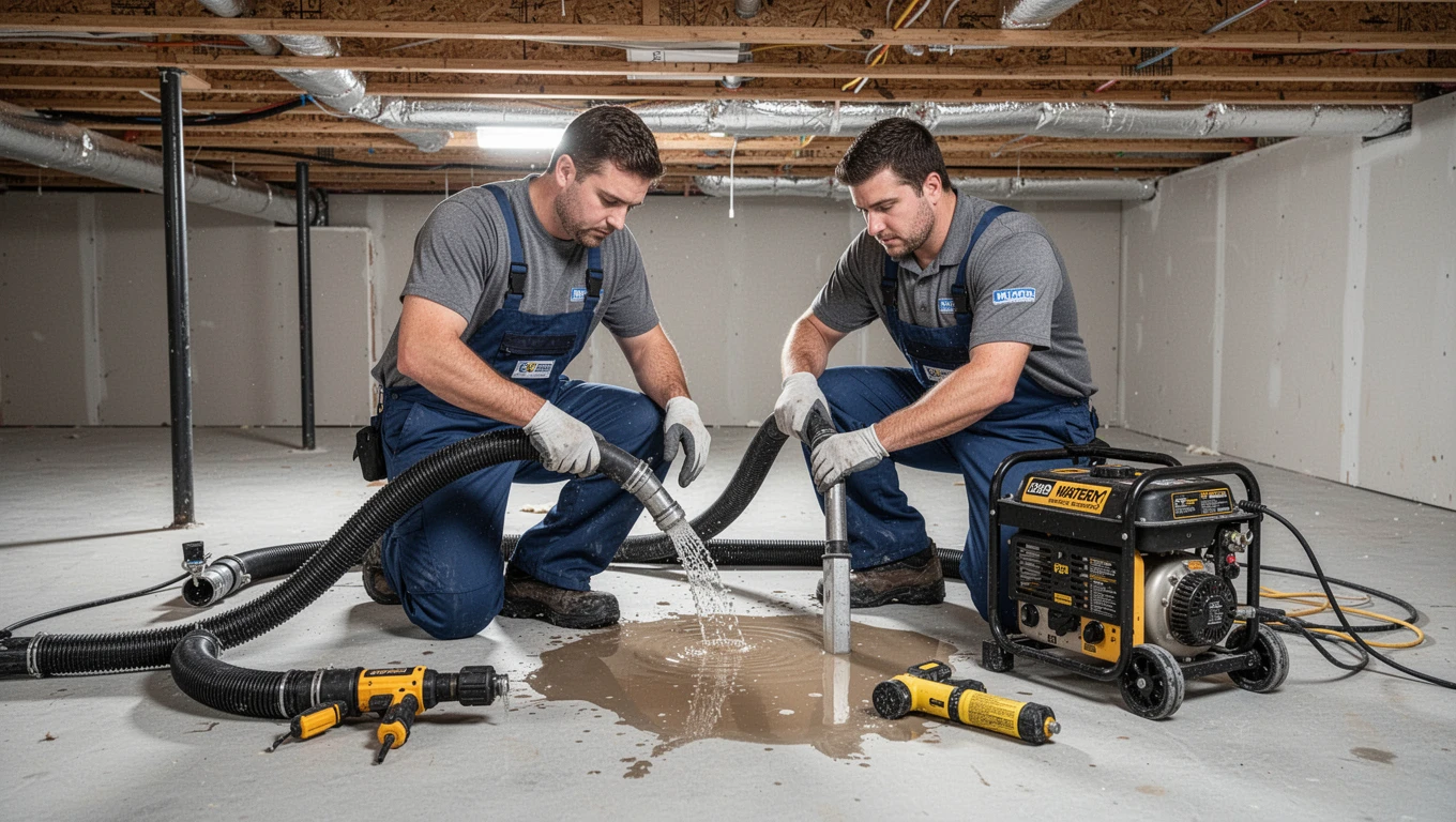 Crawl Space Water Removal