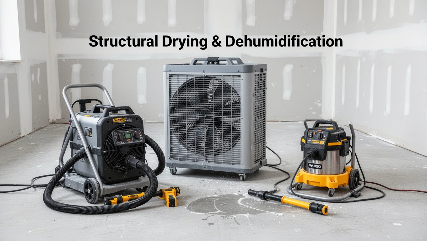 Structural Drying & Dehumidification